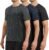 3 Pack Workout Mens Shirts – Dry Fit Causal Moisture Wicking Work Gym Athletic Short Sleeve for Basketball Running