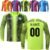 Custom Goalie Jersey for Kids Youth Adults Personalized Goalkeeper Uniform Padded Goalie Jersey for Men Women with Name Logo