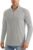 MAGCOMSEN Men’s Long Sleeve Sun Shirts UPF 50+ Tees 1/4 Zip Up Fishing Running Rash Guard T-Shirts Outdoor Shirt