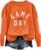 Ogiraw Game Day Football Sweatshirt For Women Graphic Print Sunday Casual Long Sleeve Crewneck 2024 Fall Pullover