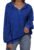 SHEWIN Women’s Quarter Zip Hoodies Oversized Sweatshirt Long Sleeve Lightweight Pullover Tops